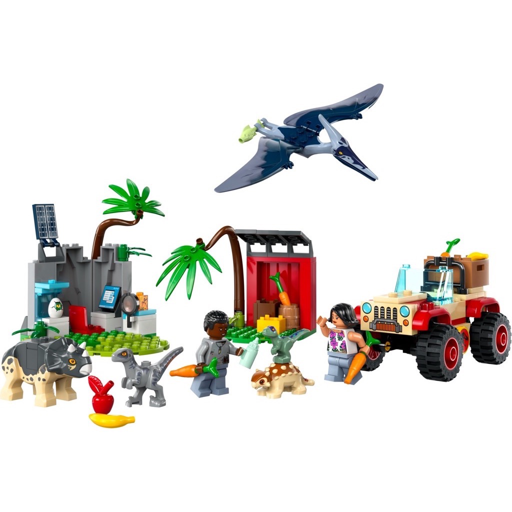 เลโก้ LEGO Jurassic World 76963 Baby Dinosaur Rescue Centre