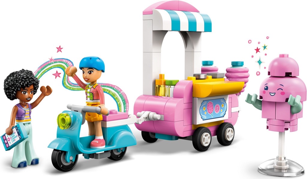 เลโก้ LEGO Friends 42643 Cotton Candy Stand and Scooter