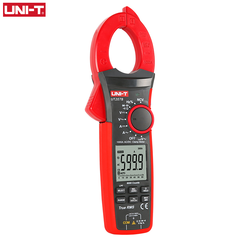 UNI-T UT207B 1000A True RMS Digital Clamp Meter