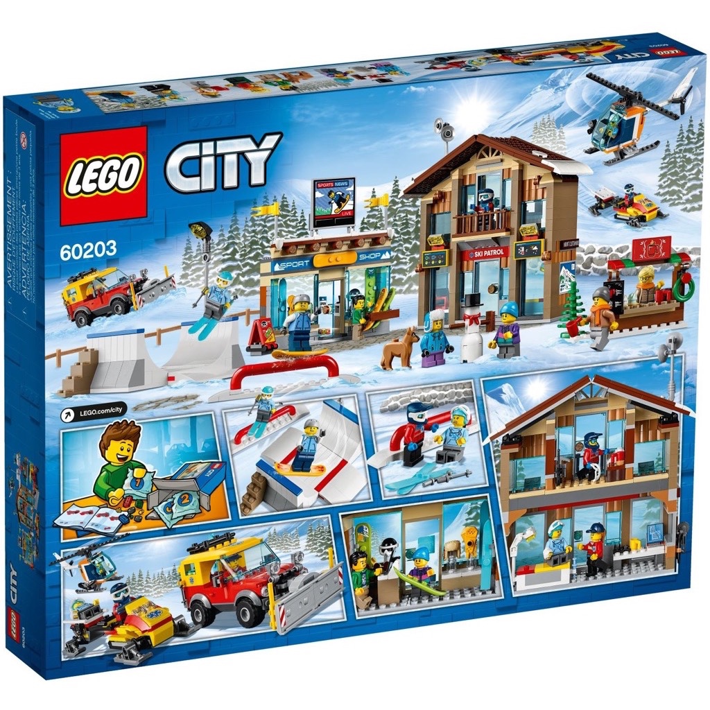 เลโก้ LEGO City 60203 Ski Resort