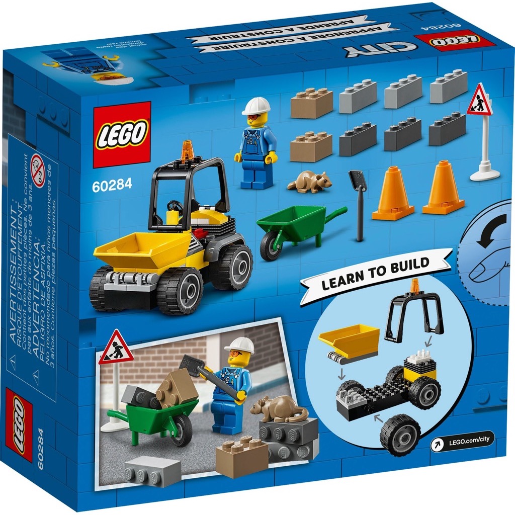 เลโก้ LEGO City 60284 Roadwork Truck