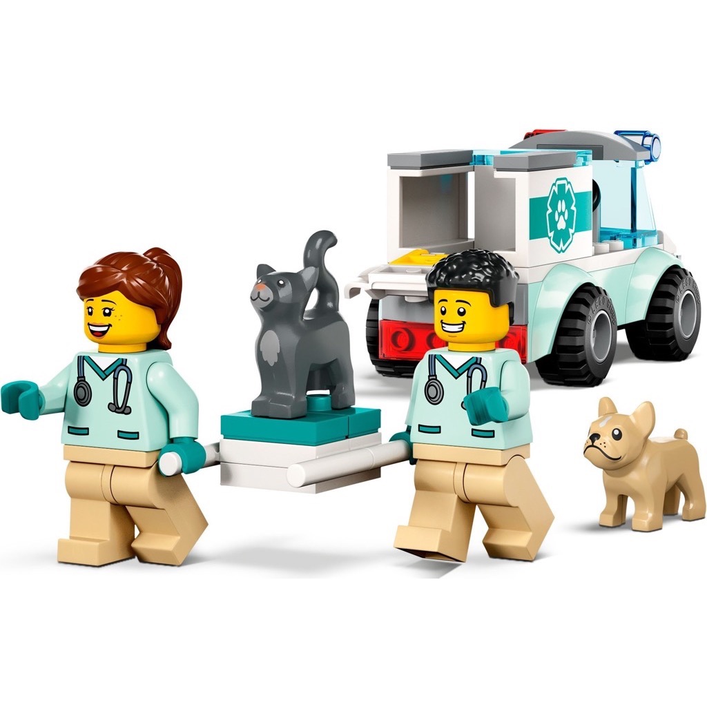 เลโก้ LEGO City 60382 Vet Van Rescue สำเนา