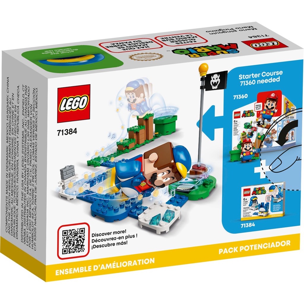 เลโก้ LEGO Super Mario 71384 Penguin Mario Power-Up Pack
