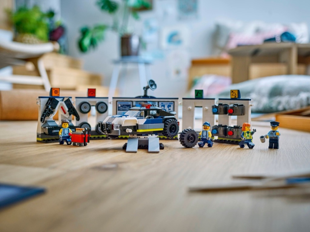 เลโก้ LEGO City 60457 Custom Police Car Garage