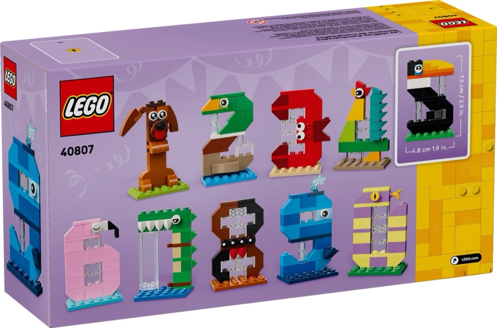เลโก้ LEGO Exclusives 40807 Birthday Numbers