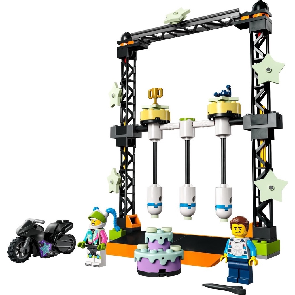 เลโก้ LEGO City 60341 The Knockdown Stunt Challenge