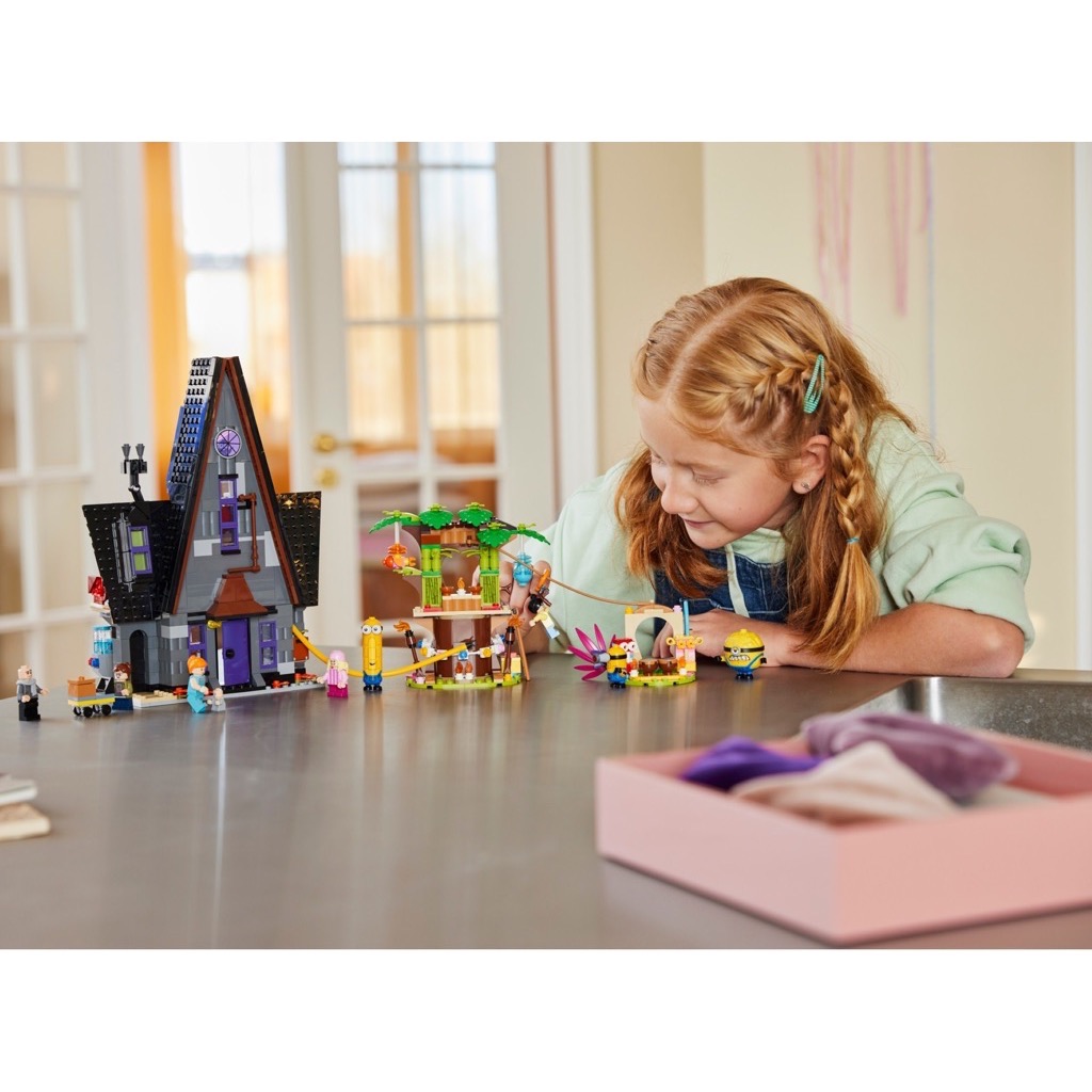 เลโก้ LEGO Minions 75583 Minions and Gru's Family Mansion