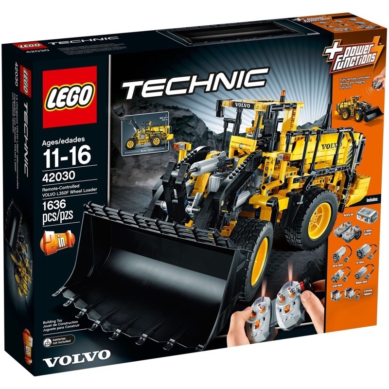 LEGO Technic 42030 Remote Controlled VOLVO L350F Wheel Load