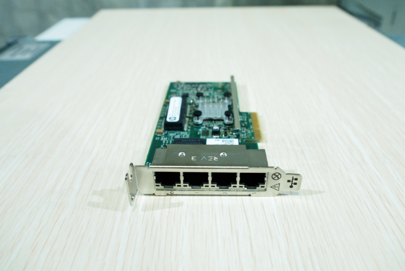 การ์ด Lan server 331T 1G 4port แบบขาสั้น มือสองพร้อมใช้งาน