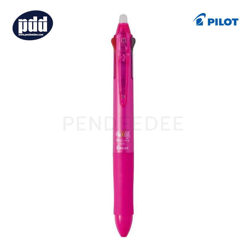 Pilot ปากกาหมึกลบได้ Frixion Ball 3in1 0.5 มม แบบกด - 3in1 Pilot Frixion Ball Erasable GEL Ink Pen Knock Retractable Gel Pen 0.5 mm - ปากกา พรีเมี่ยม สั่งทำ