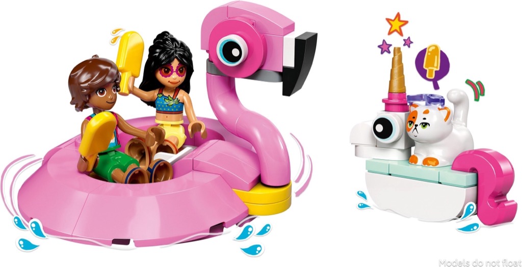 เลโก้ LEGO Friends 42658 Unicorn & Flamingo Pool Party
