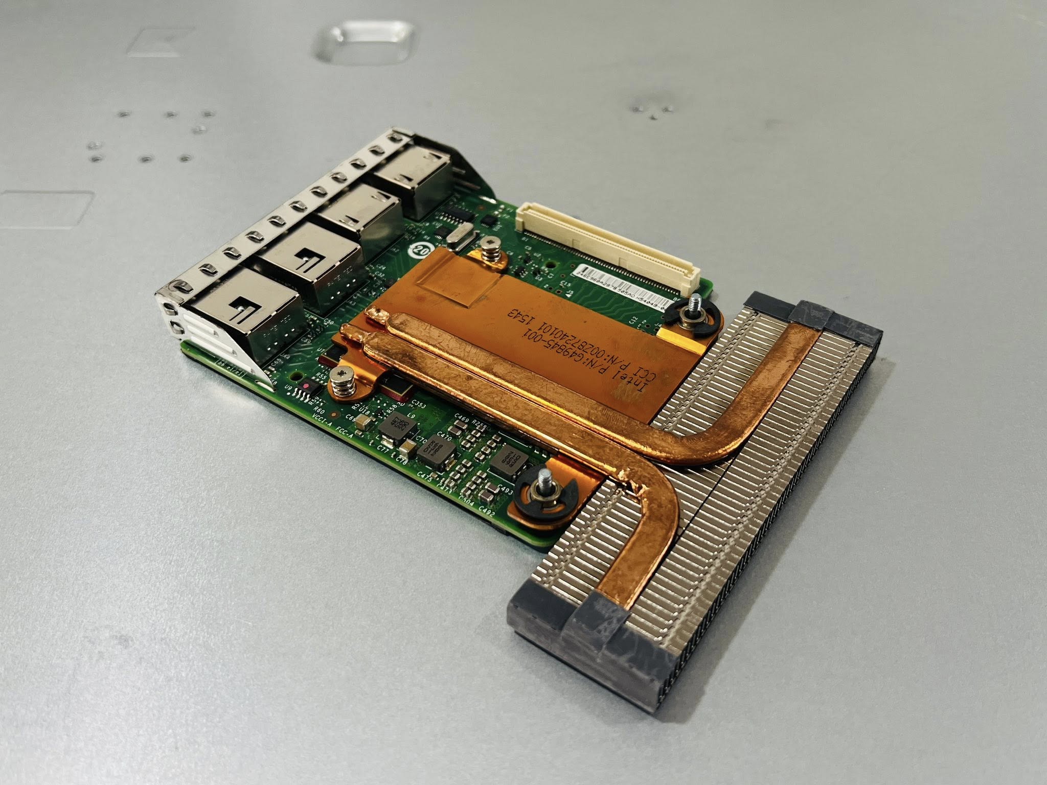 การ์ด lan dell X540 10Gb RJ45 099GTM 10G การ์ดแลนสิบจีมือสองพร้อมใช้งาน