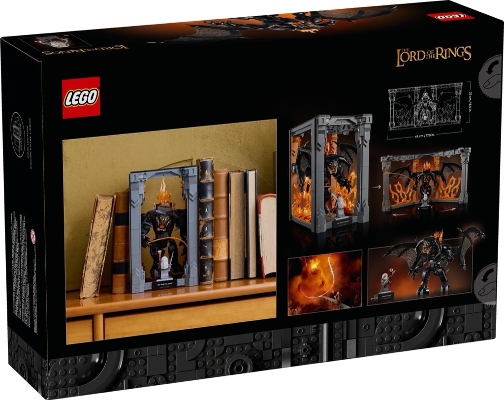 เลโก้ LEGO Exclusives 10367 The Lord of the Rings: Balrog™ Book Nook