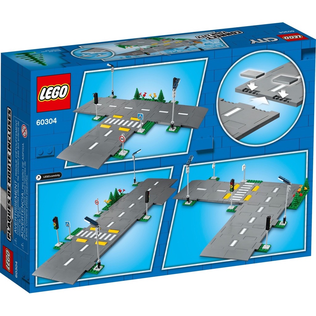 เลโก้ LEGO City 60304 ROAD PLATES