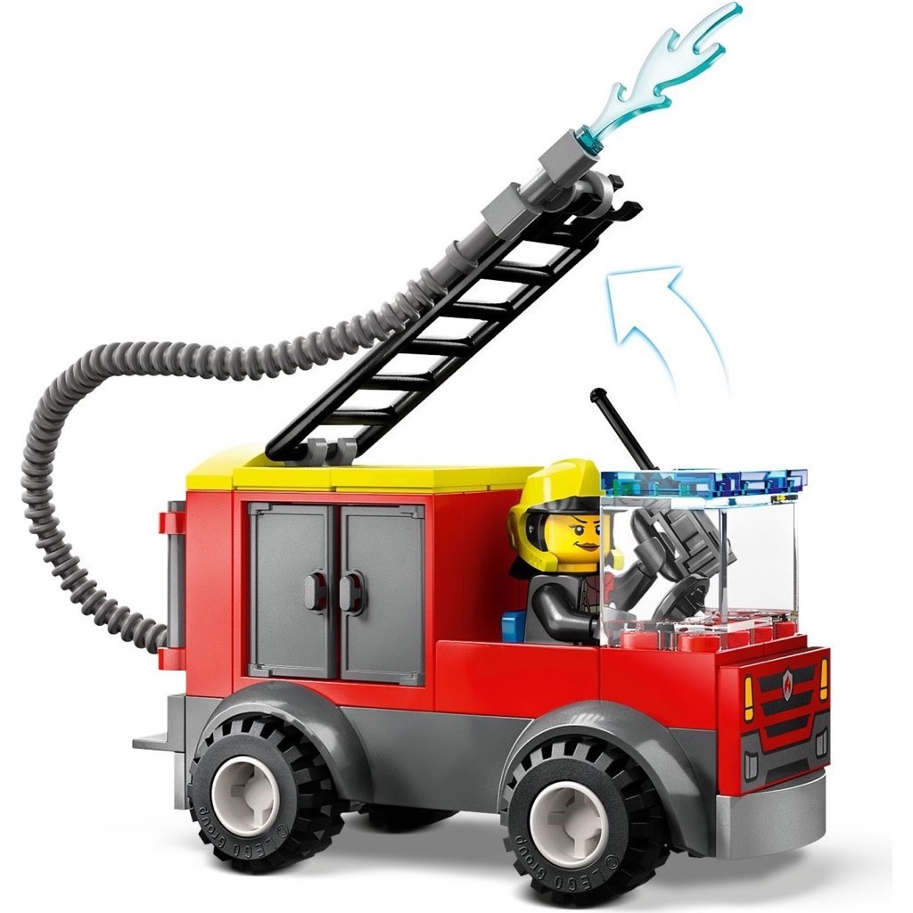 เลโก้ LEGO City 60375 Fire Station and Fire Engine