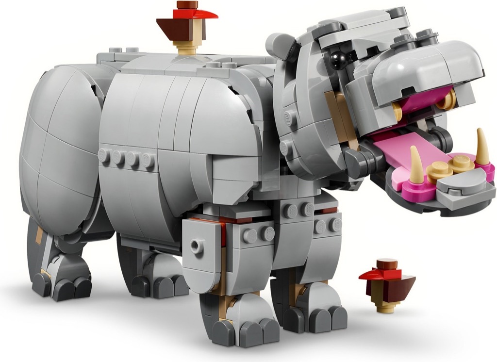 เลโก้ LEGO Creator 31171 Wild Animals: Majestic Rhino with Birds