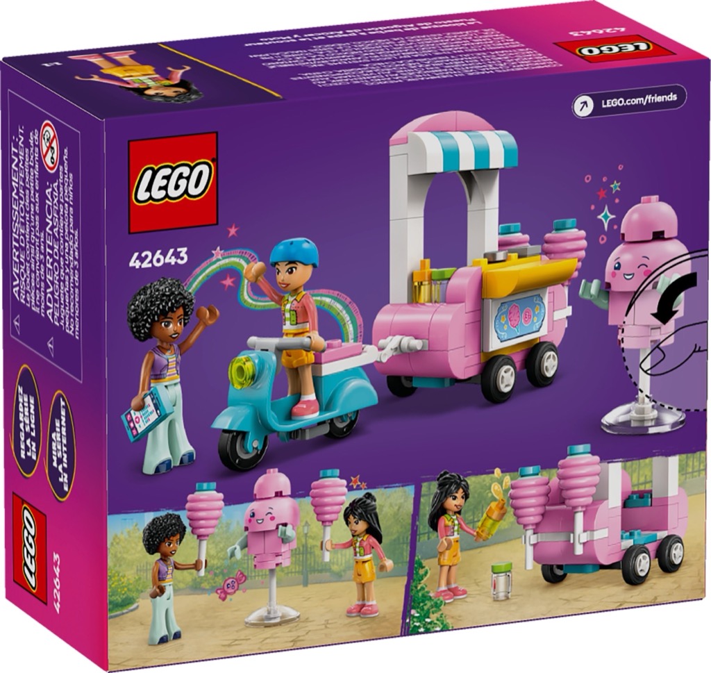 เลโก้ LEGO Friends 42643 Cotton Candy Stand and Scooter