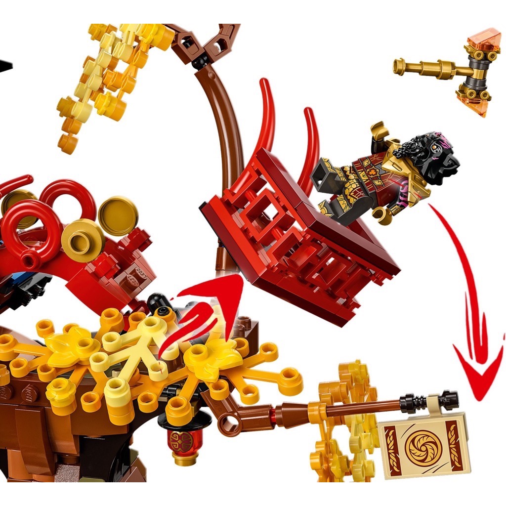 เลโก้ LEGO Ninjago 71795 Temple of the Dragon Energy Cores