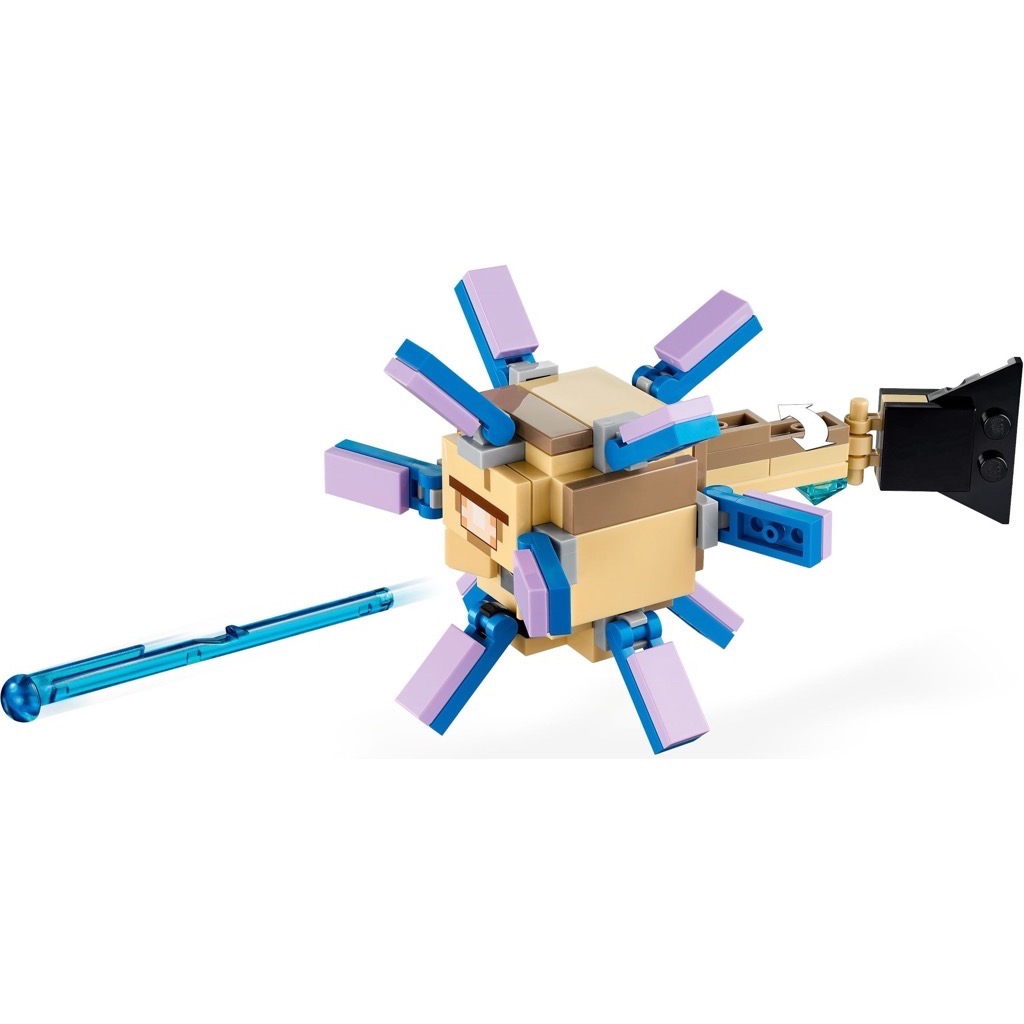 เลโก้ LEGO Minecraft 21180 The Guardian Battle