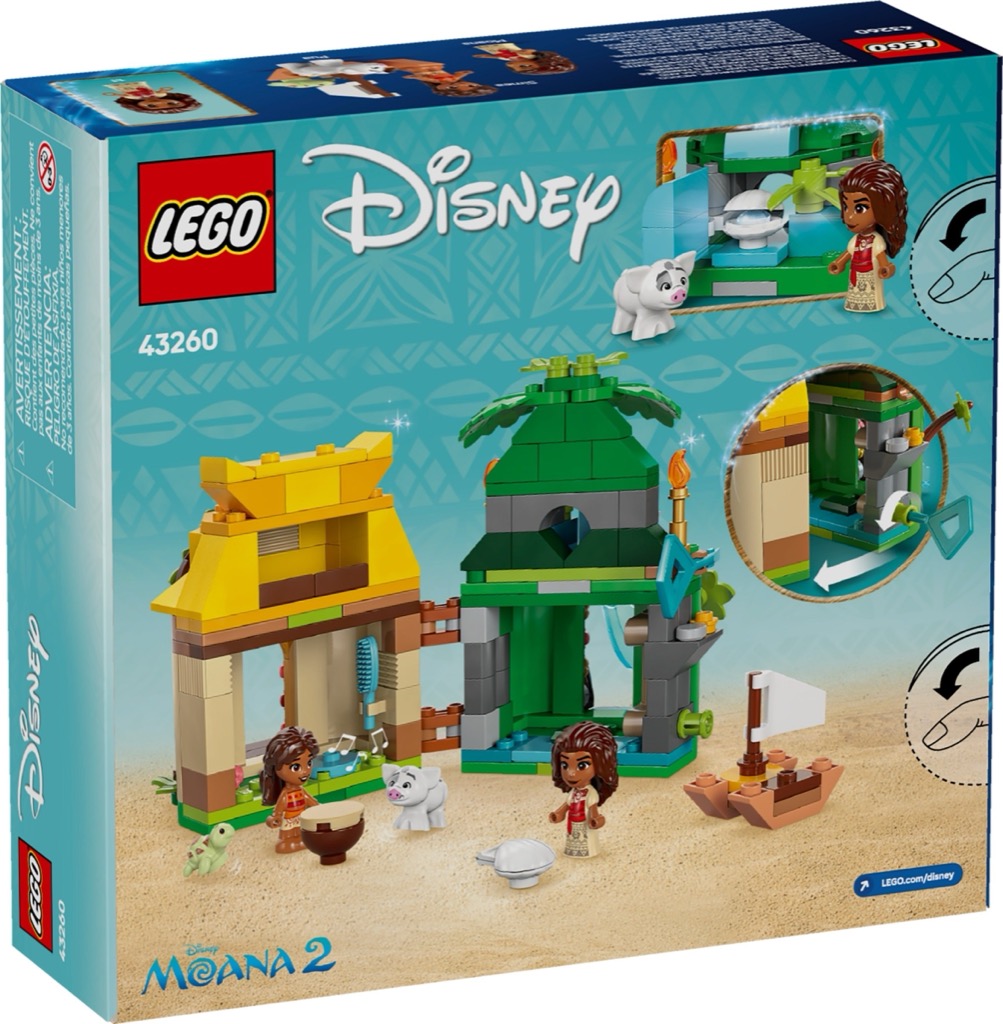 เลโก้ LEGO Disney 43260 Moana's Island Fun