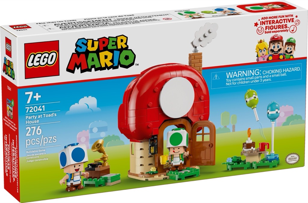 เลโก้ LEGO Super Mario 72041: Party at Toad's House
