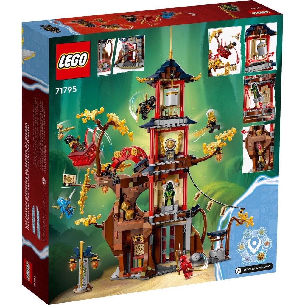 เลโก้ LEGO Ninjago 71795 Temple of the Dragon Energy Cores
