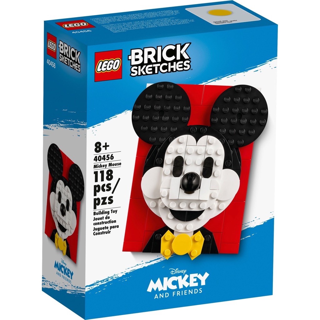 เลโก้ LEGO Exclusives 40456 Mickey Mouse + 40457 Minnie Mouse