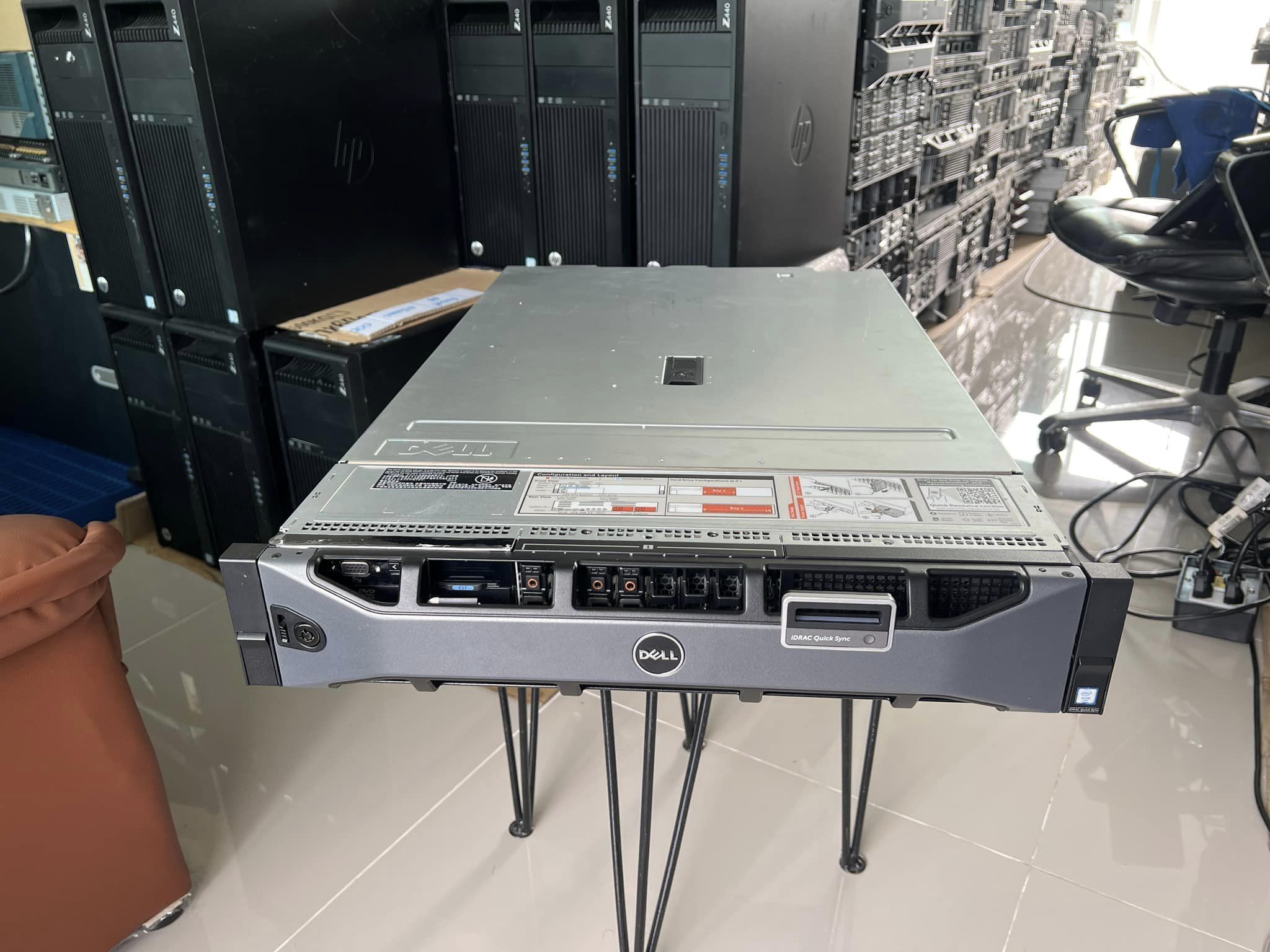 dell r730 2cpu v4 ddr4 32gb 28cores เซิฟเวอร์มือสองพร้อมใช้งาน