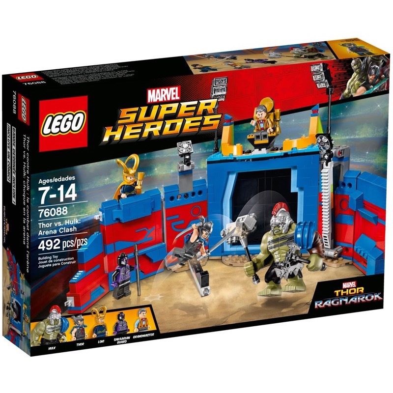 LEGO Super Heroes 76088 Thor vs. Hulk: Arena Clash