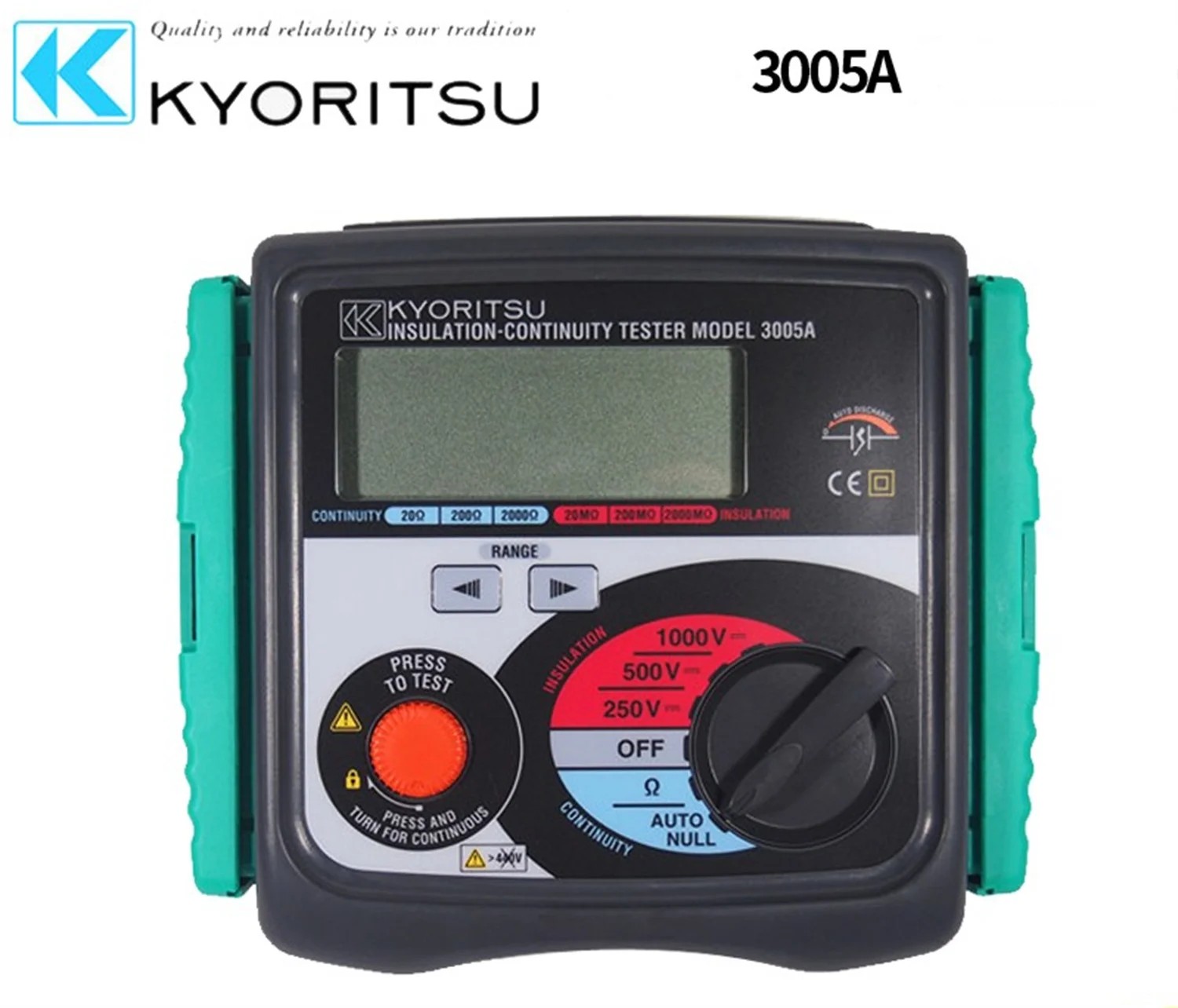 KYORITSU KEW3005A Insulation resistance tester
