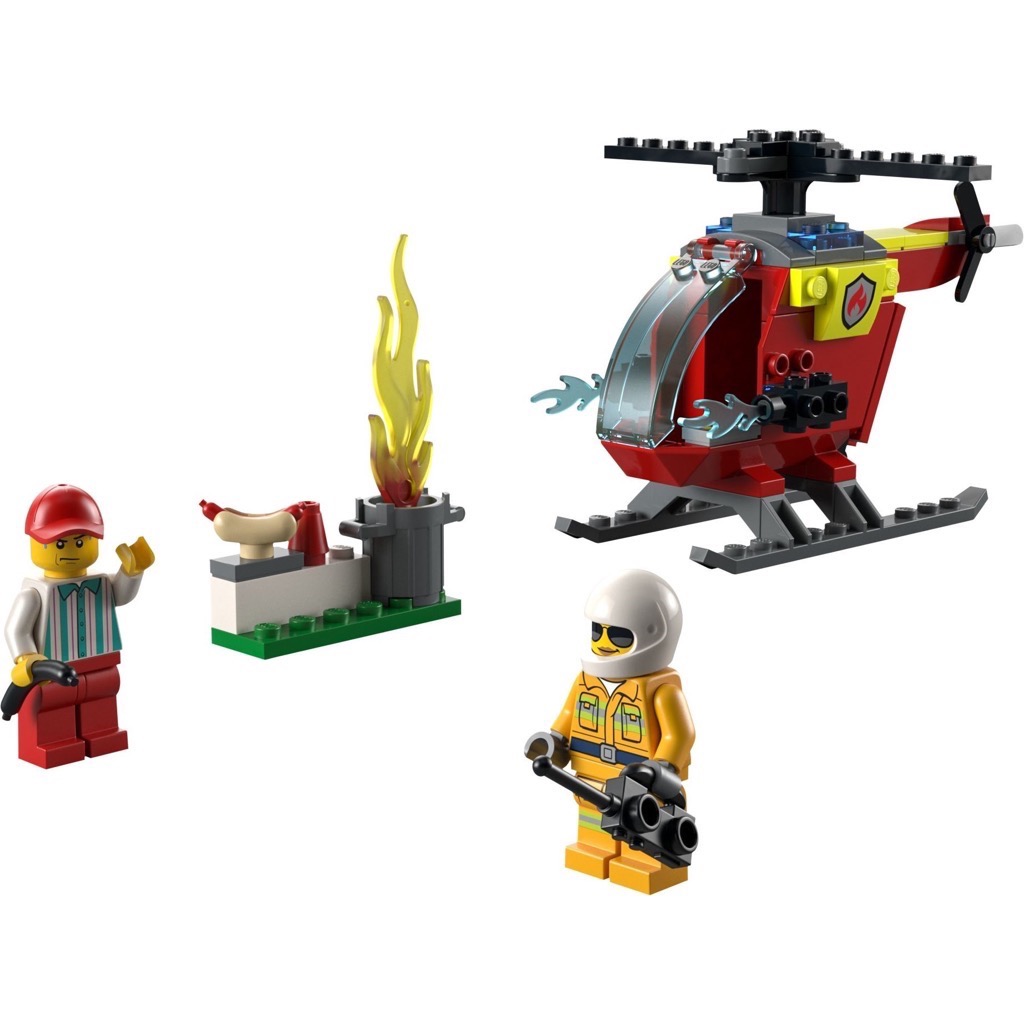 เลโก้ LEGO City 60318 Fire Helicopter