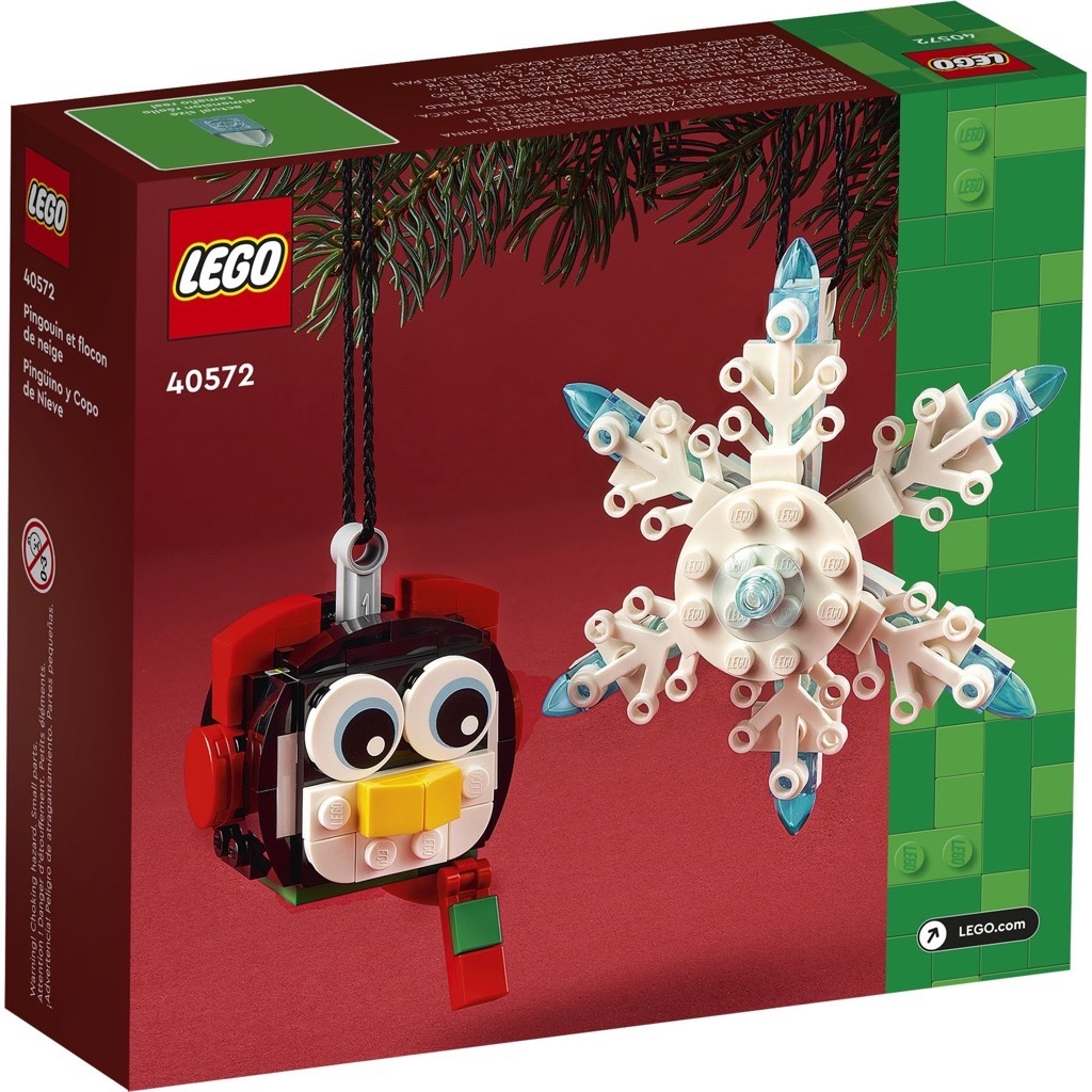 เลโก้ LEGO Exclusives 40572 Penguin & Snowflake
