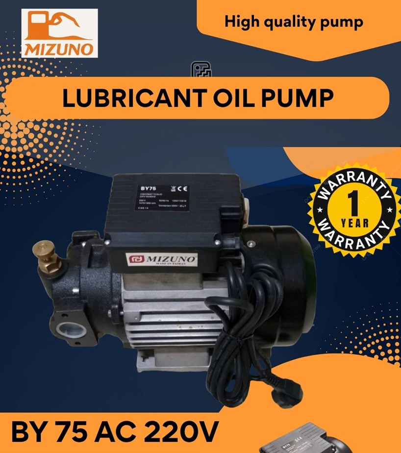 ปั๊มน้ำมันเครื่อง รุ่น BY 75 AC220v