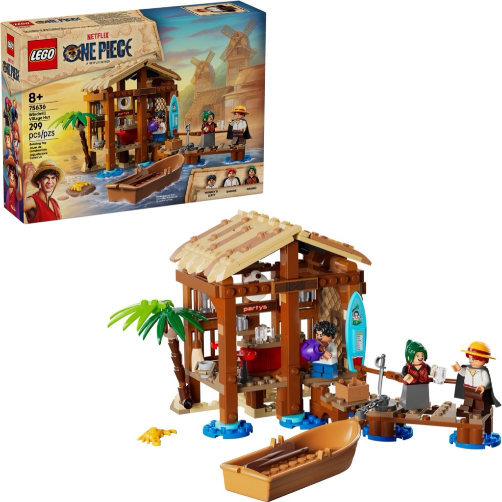 เลโก้ LEGO Exclusives ONE PIECE 75636 Windmill Village Hut