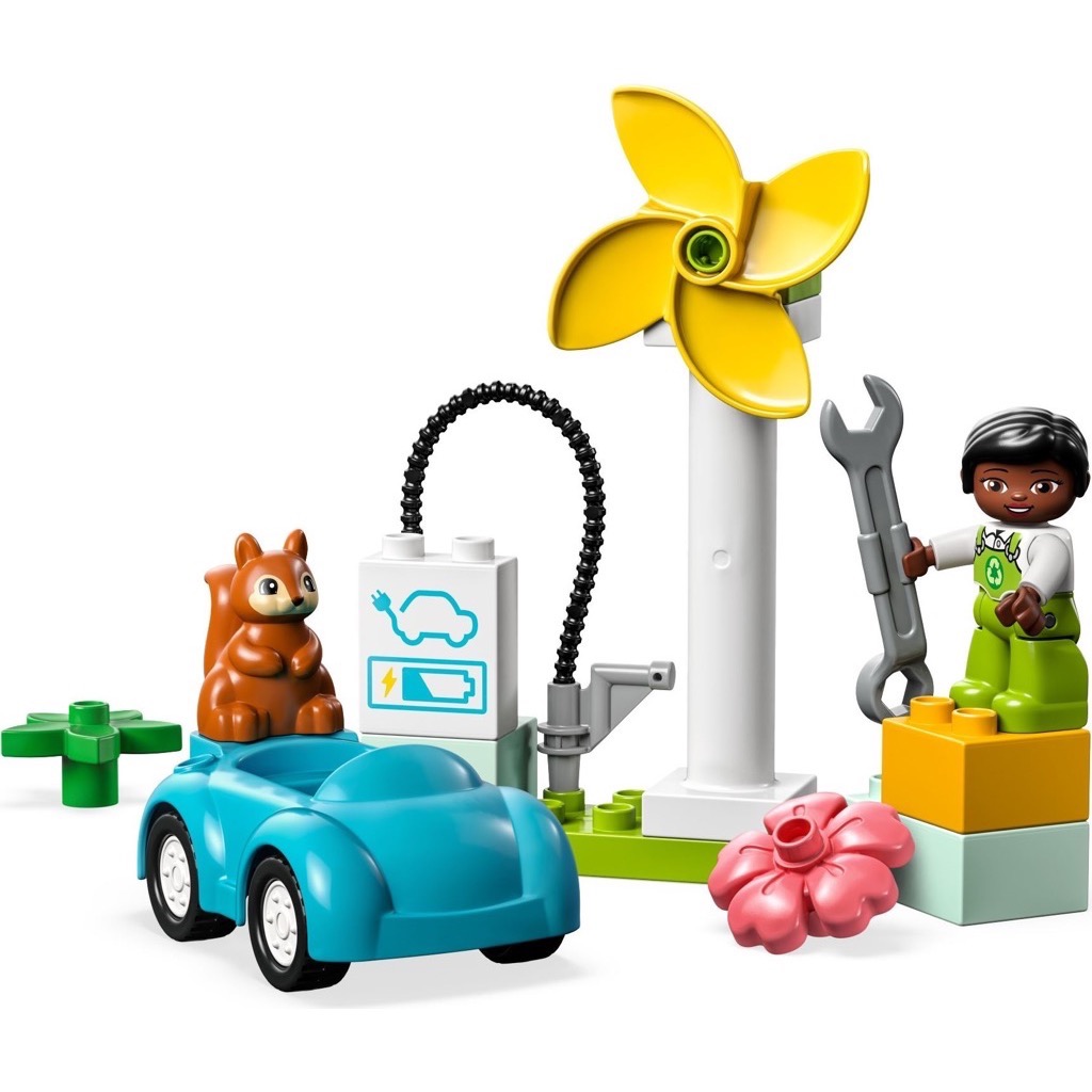 เลโก้ LEGO Duplo 10985 Wind Turbine and Electric Car