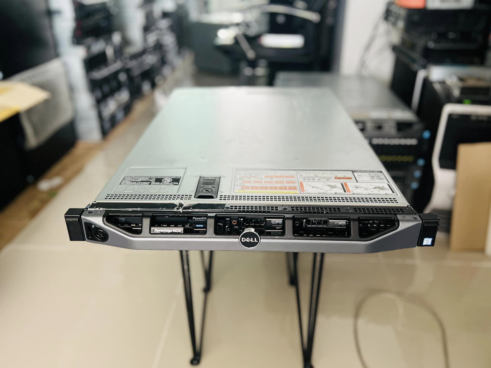 server dell r630 2cpu ddr4 64gb 28cores 12g ประกัน 3 เดือน เซิฟเวอร์เดลมือสองพร้อมใช้งาน