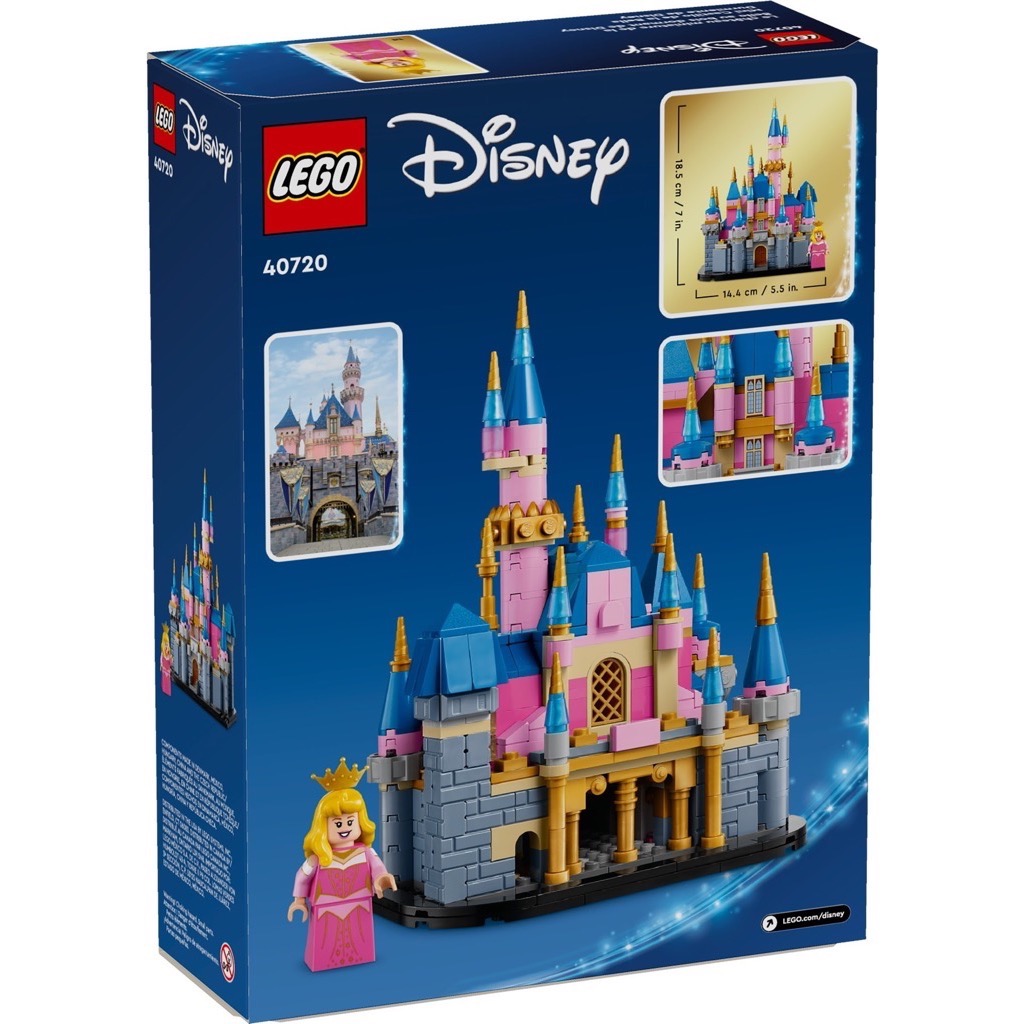 เลโก้ LEGO Exclusives 40720 Mini Disney Sleeping Beauty Castle