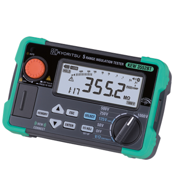 KYORITSU KEW 3552BT Digital Insulation / Continuity Tester