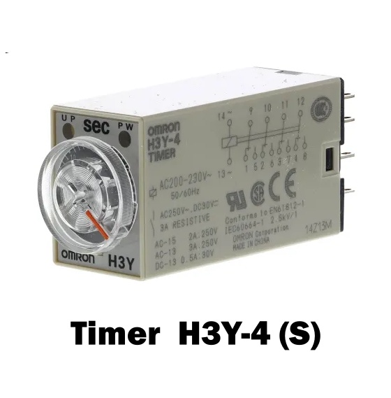 Timer H3Y-4 AC200-230 10S