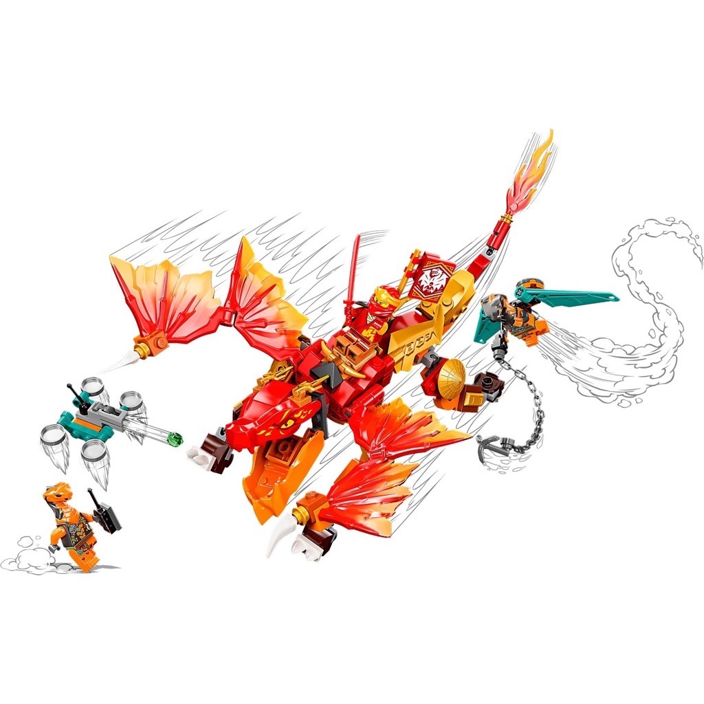 เลโก้ LEGO Ninjago 71762 Kai’s Fire Dragon EVO