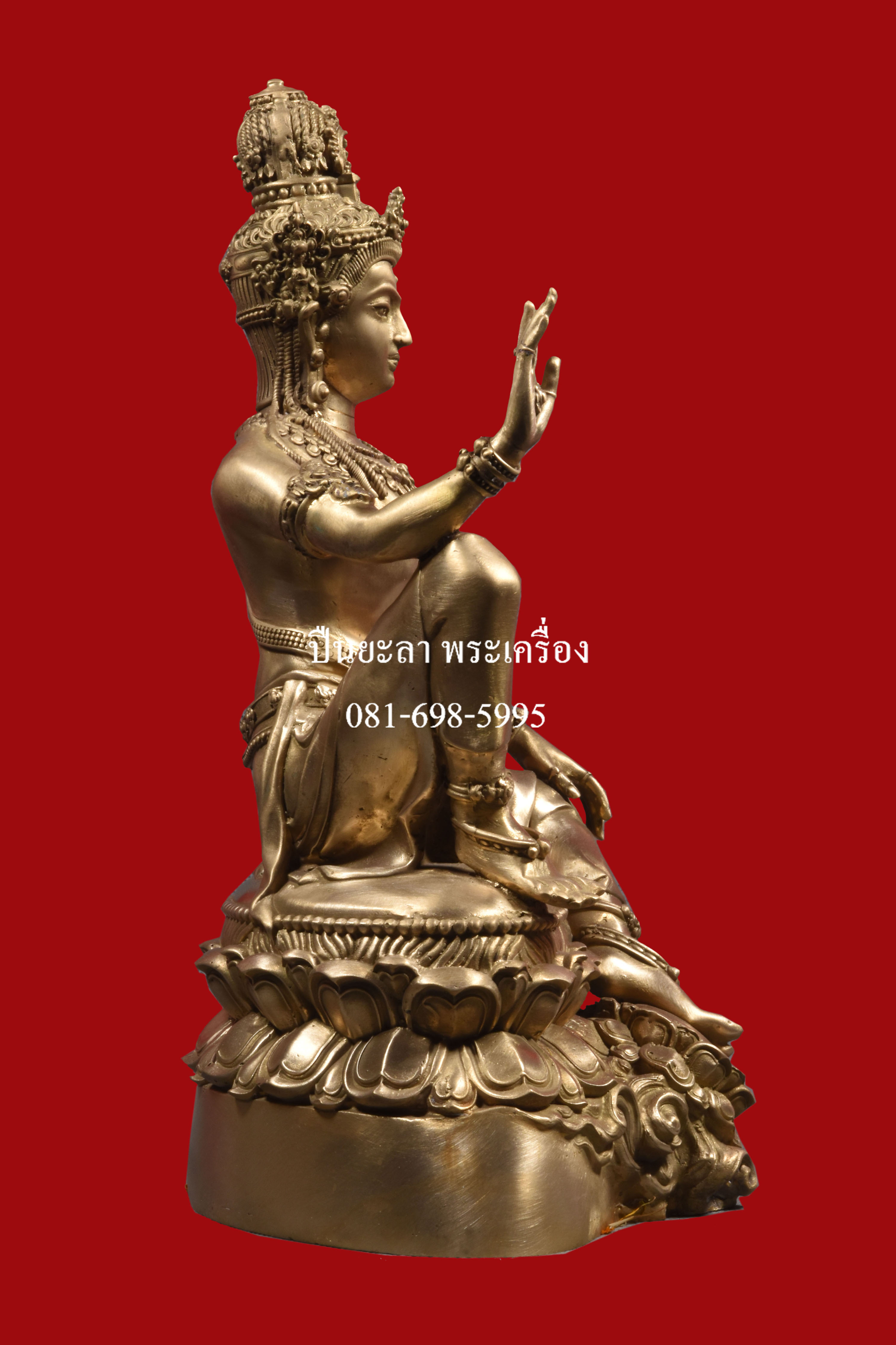 รูปหล่อบูชาจตุคามรามเทพ รุ่นโครตเศรษฐี 2 เนื้อทองชนวนลำอู่ หน้าตัก 5 นิ้ว ชุดกรรมการ ปี 2566 พิธีดี น่าเก็บ หายากมาก