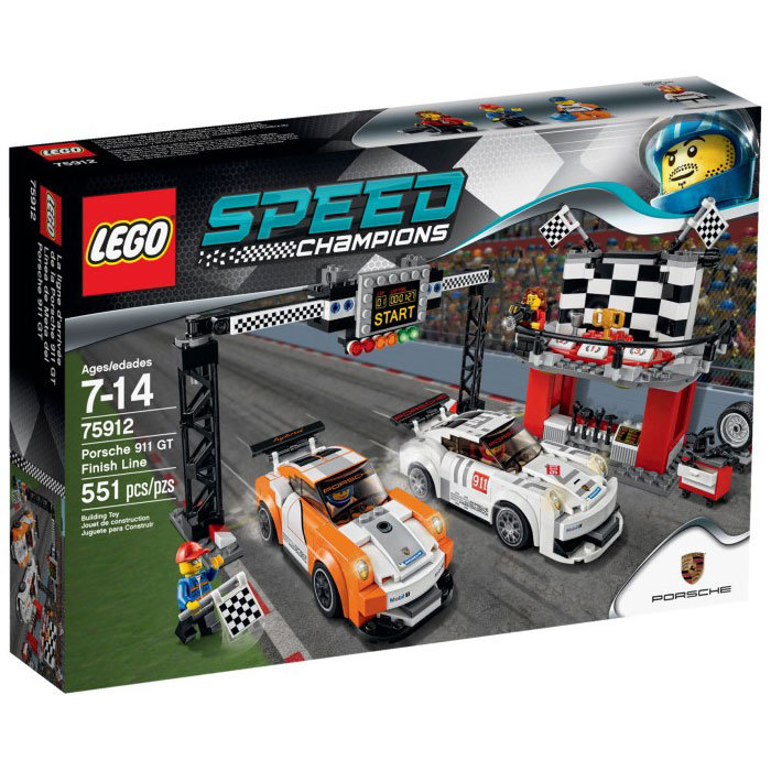 LEGO Speed Champions 75912 Porsche 911 GT Finish Line