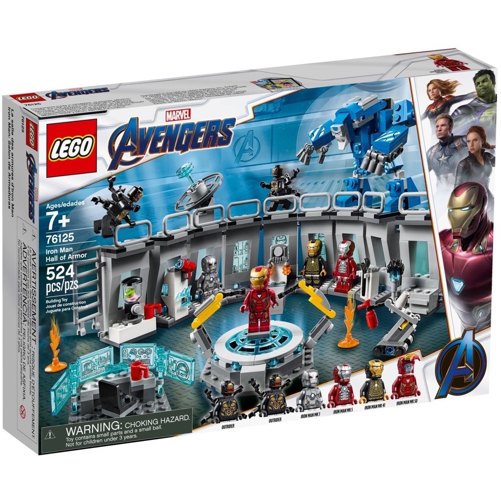 LEGO Super Heroes 76125 Iron Man Hall of Armour