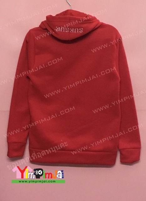 เสื้อรุ่นสีแดง ปักเลขประจำตัวนักเรียน