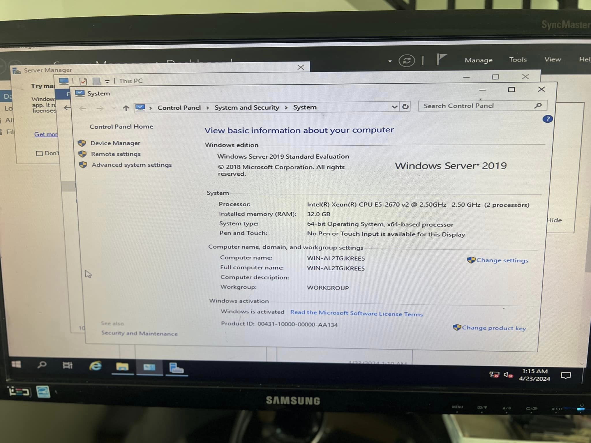 server dell r720 2cpu 32gb 20cores 32gb 3.5" เดลเซิฟเวอร์มือสองพร้อมใช้งาน