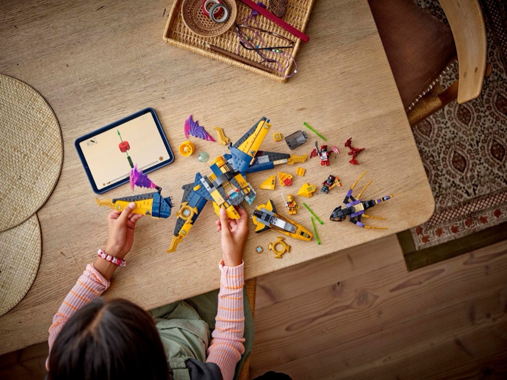 เลโก้ LEGO Ninjago 71833 Ras and Arin's Super Storm Jet