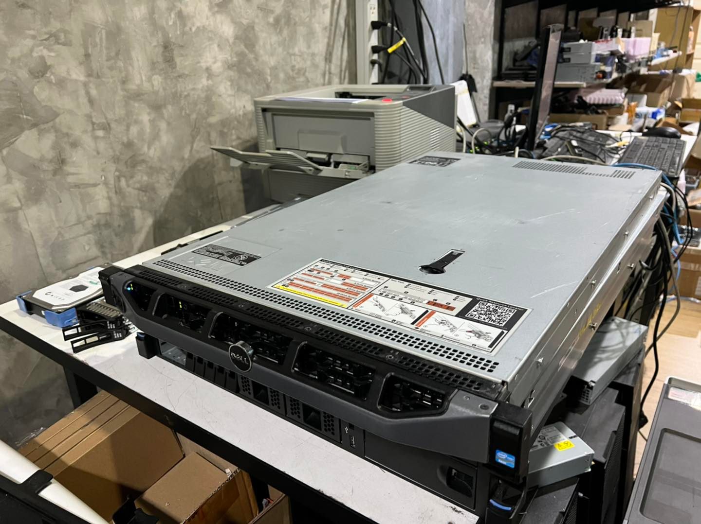 Server dell r620 2cpu 32gb 24cores เซิฟเวอร์มือสองพร้อมใช้งาน