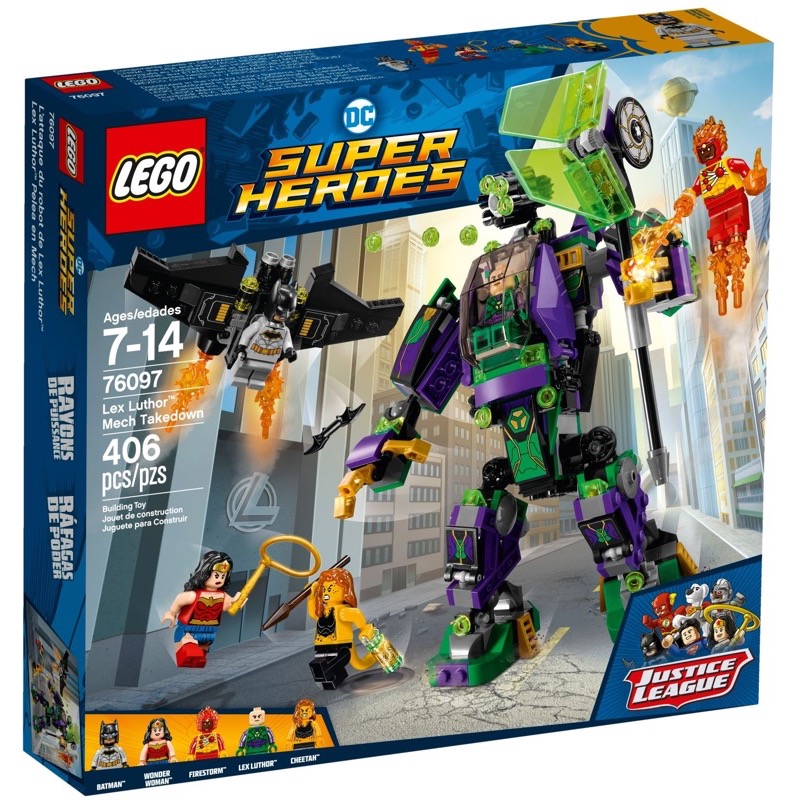 LEGO Super Heroes 76097 เลโก้ Lex Luthor Mech Takedown