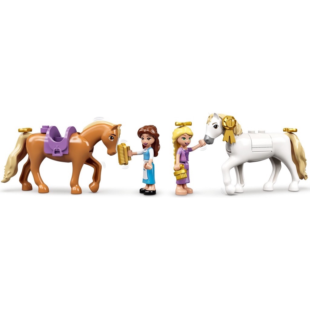 เลโก้ LEGO Disney 43195 Belle and Rapunzel's Royal Stables