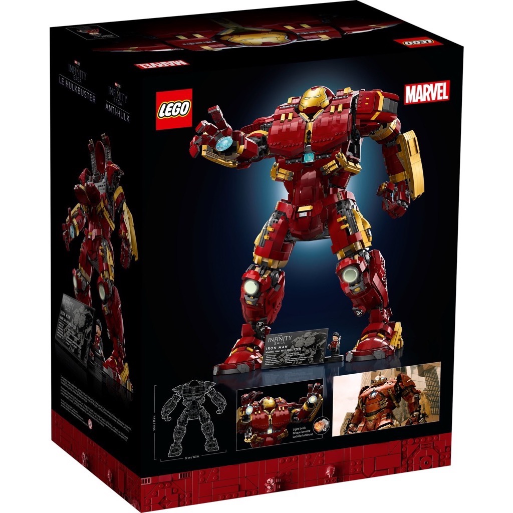 เลโก้ LEGO Exclusives Super Heroes 76210 Hulkbuster (มีกล่องกระดาษตรงรุ่น)
